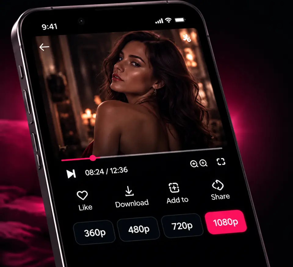 Noxie video player on an Android phone